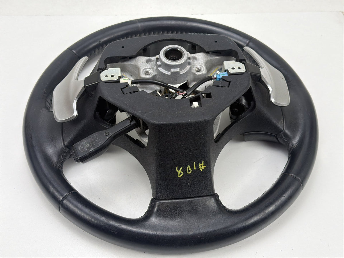 2006-2013 Lexus IS250 Steering Wheel w/ Shift Paddles Black GS120-02380 OEM