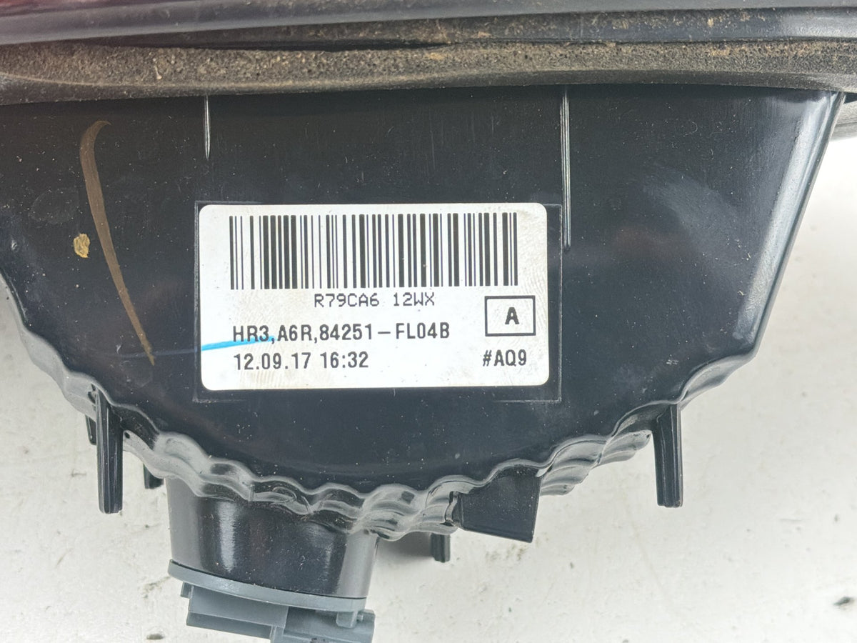 2017-2019 Subaru Impreza Right Passenger Side Inner Tail Light 84251-FL04B OEM