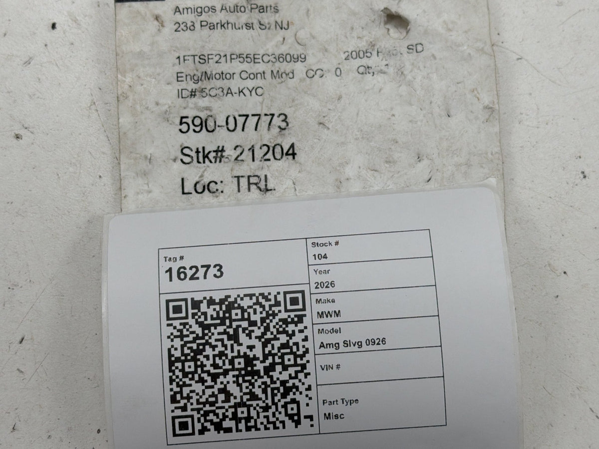 2005 Ford F250 F350 Super Duty Diesel PCM Engine Computer 5C3A-12A650-KYC OEM