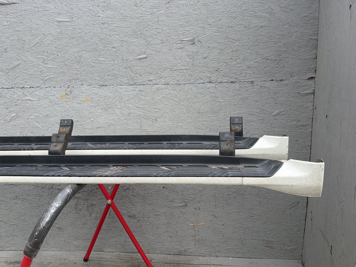 2011-2013 Infiniti QX56- Left/Right Side Skirt Running Board Step Plate Set OEM