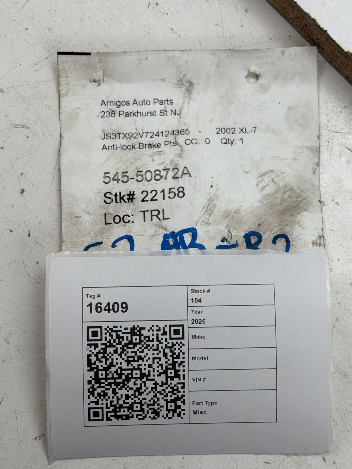 2005 Suzuki XL-5 ABS Anti-Lock Brake Pump Module A3.0440-0112.4 OEM