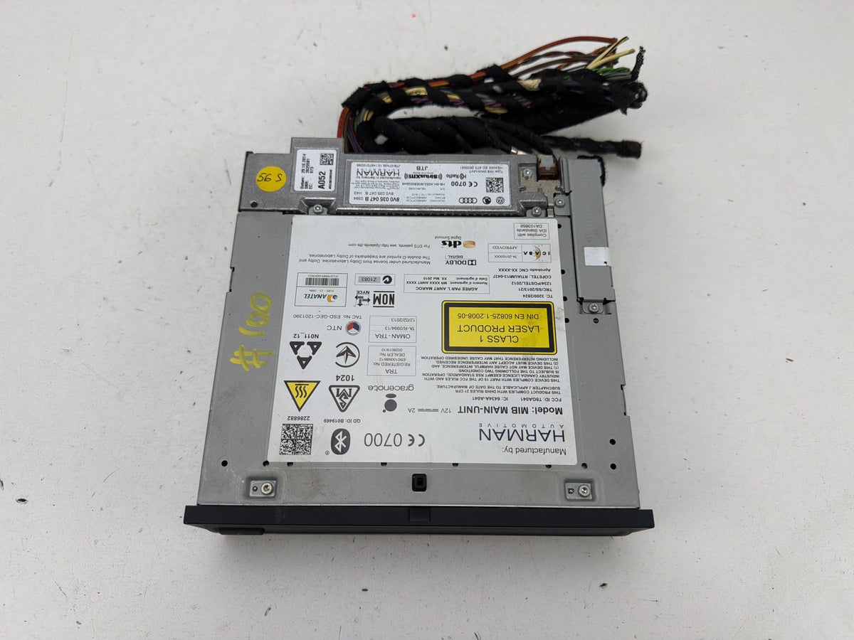 2015-2018 Audi A3 Radio Receiver Disc CD Changer Player 8V0035047 OEM
