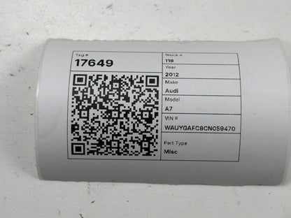 2012-2018 Audi A7 4G Evap Fuel Vapor Emission Charcoal Canister 8K0201801C OEM