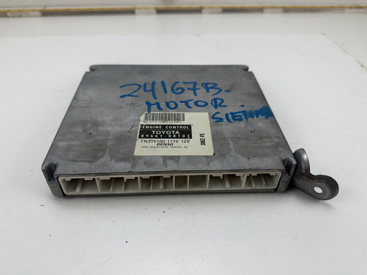 2004 Toyota Sienna Engine Computer Control Module Unit ECU 89661-08103 OEM