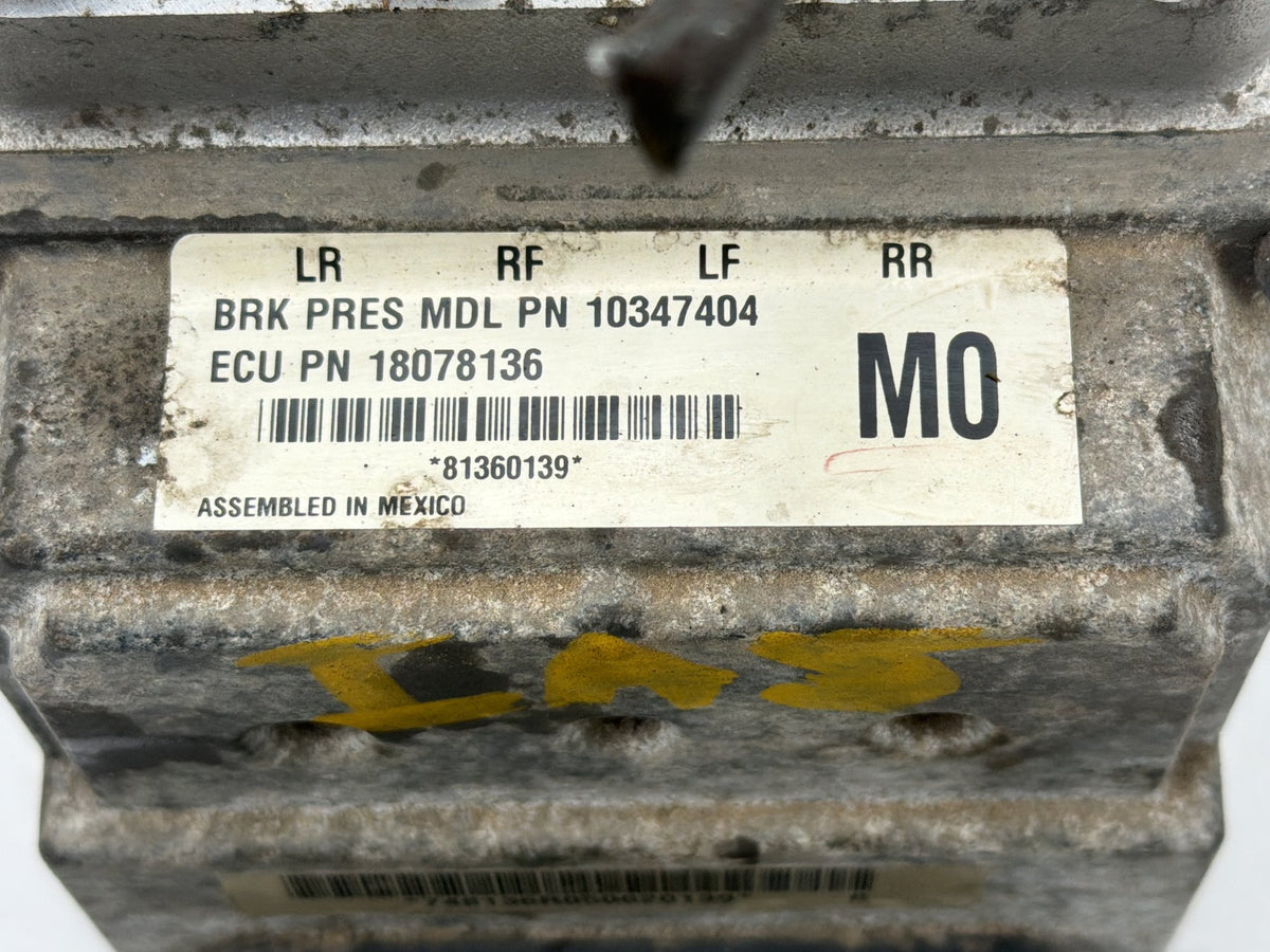 2008-2011 Chevrolet Impala ABS Pump Anti Lock Brake Module 10347404 OEM