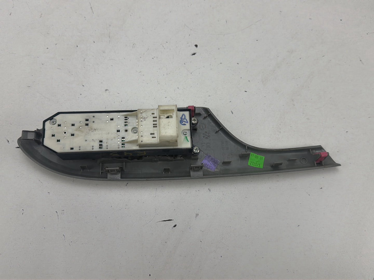2010-2012 Toyota Corolla Front Left Side Power Window Switch 74232-02730 OEM