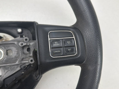 2012-2017 Dodge Grand Caravan Steering Wheel Black 1WC22DX9AC OEM