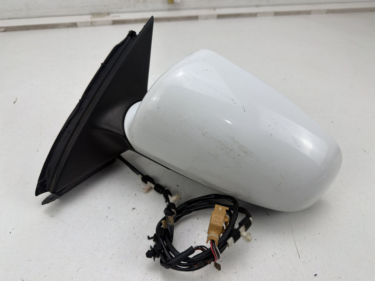 2003-2008 Audi A4 - Front Left Driver Side View Door Mirror E1010881 OEM