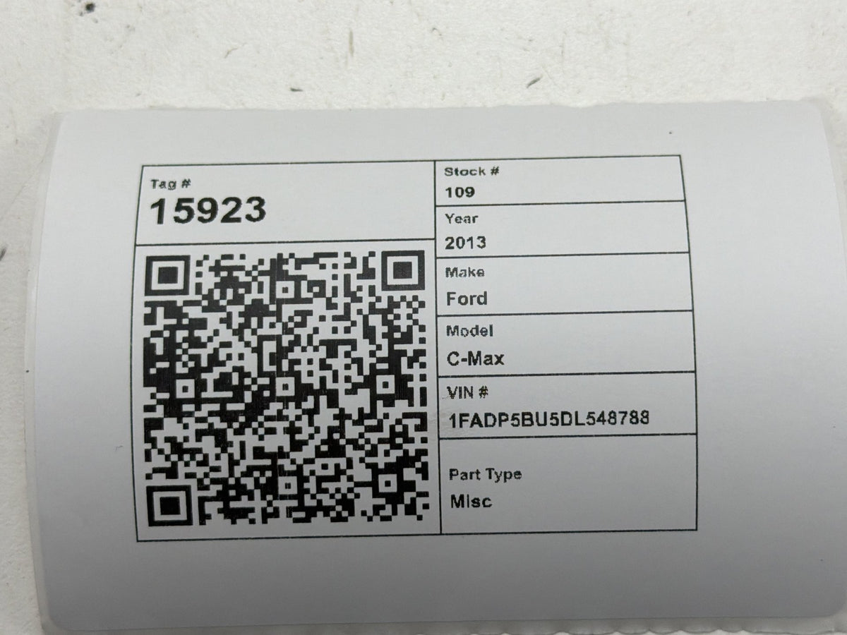 2013-2018 Ford C-Max - Accelerator Pedal Assembly CV61-9F836-GB OEM