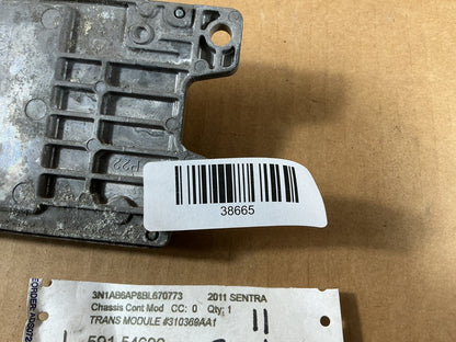 2011-2012 Nissan Sentra Transmission Control Module 310369AA1B OEM