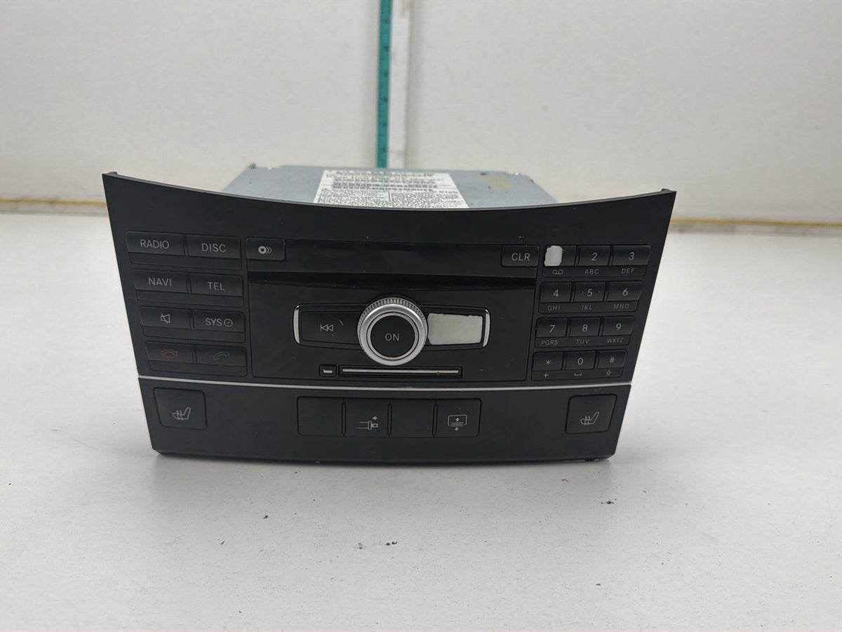 2010-2013 Mercedes-Benz E-Class-Command Head Unit Radio A2129068300 OEM