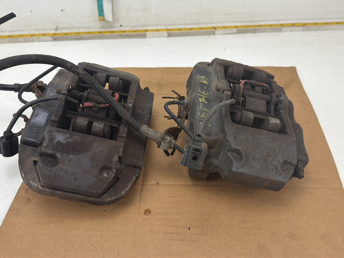2004-2010 Porsche Cayenne 9PA-Rear Left & Right Brake Caliper Set 207673034A OEM