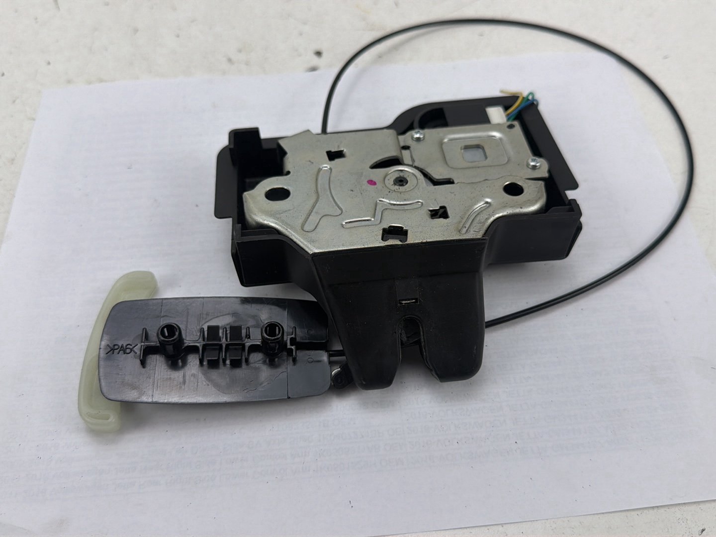2014-2020 Infiniti Q50 Trunk Lid Lock Actuator Latch Release OEM