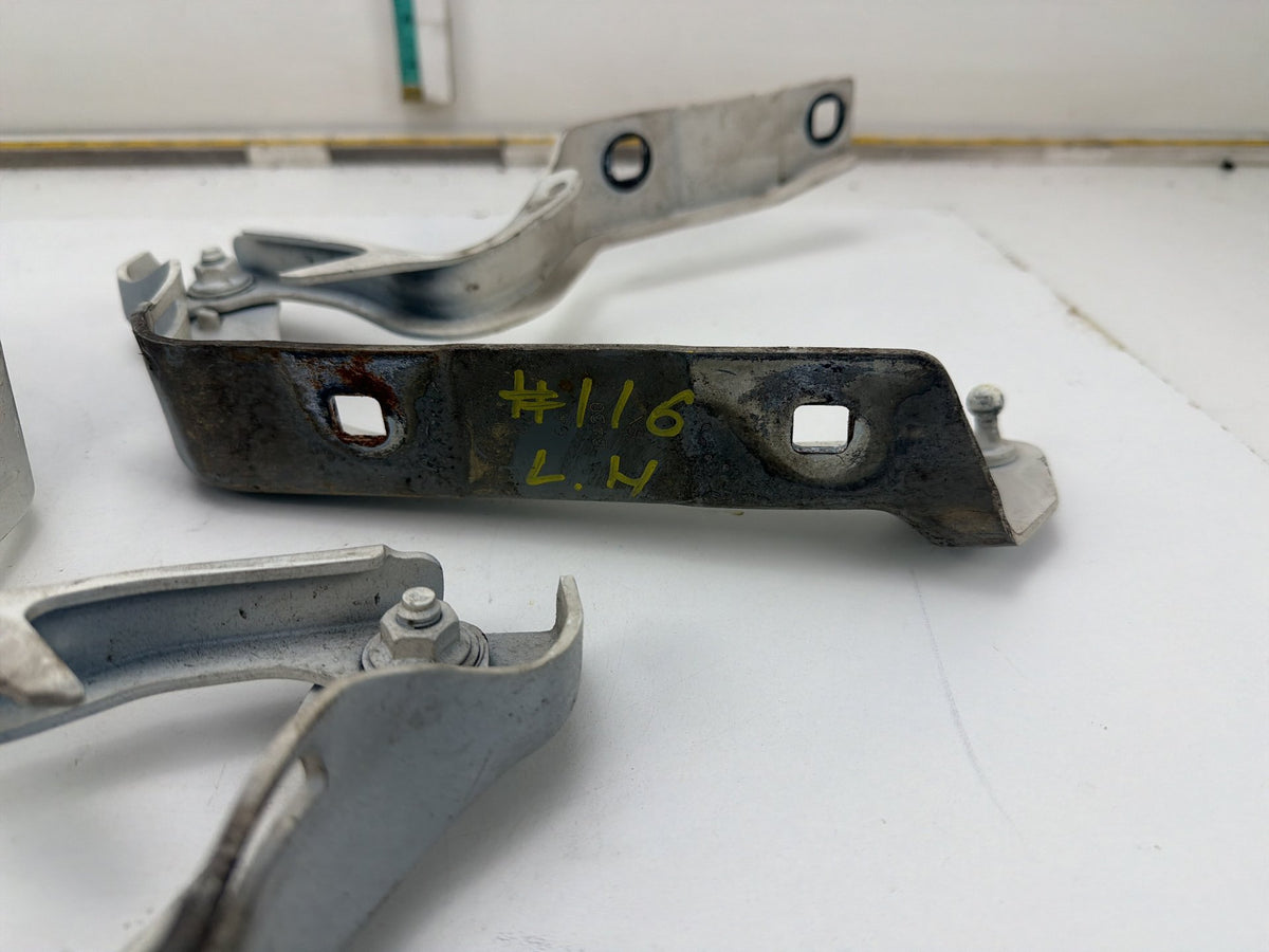 2014-2020 Maserati Ghibli III M157 Left & Right Side Hood Hinge Set of 2 OEM