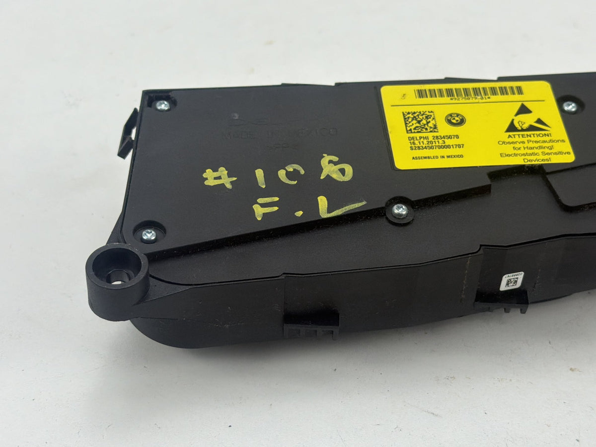 2011-2016 BMW 550i xDrive Front Left Driver Side Power Seat Control Switch OEM