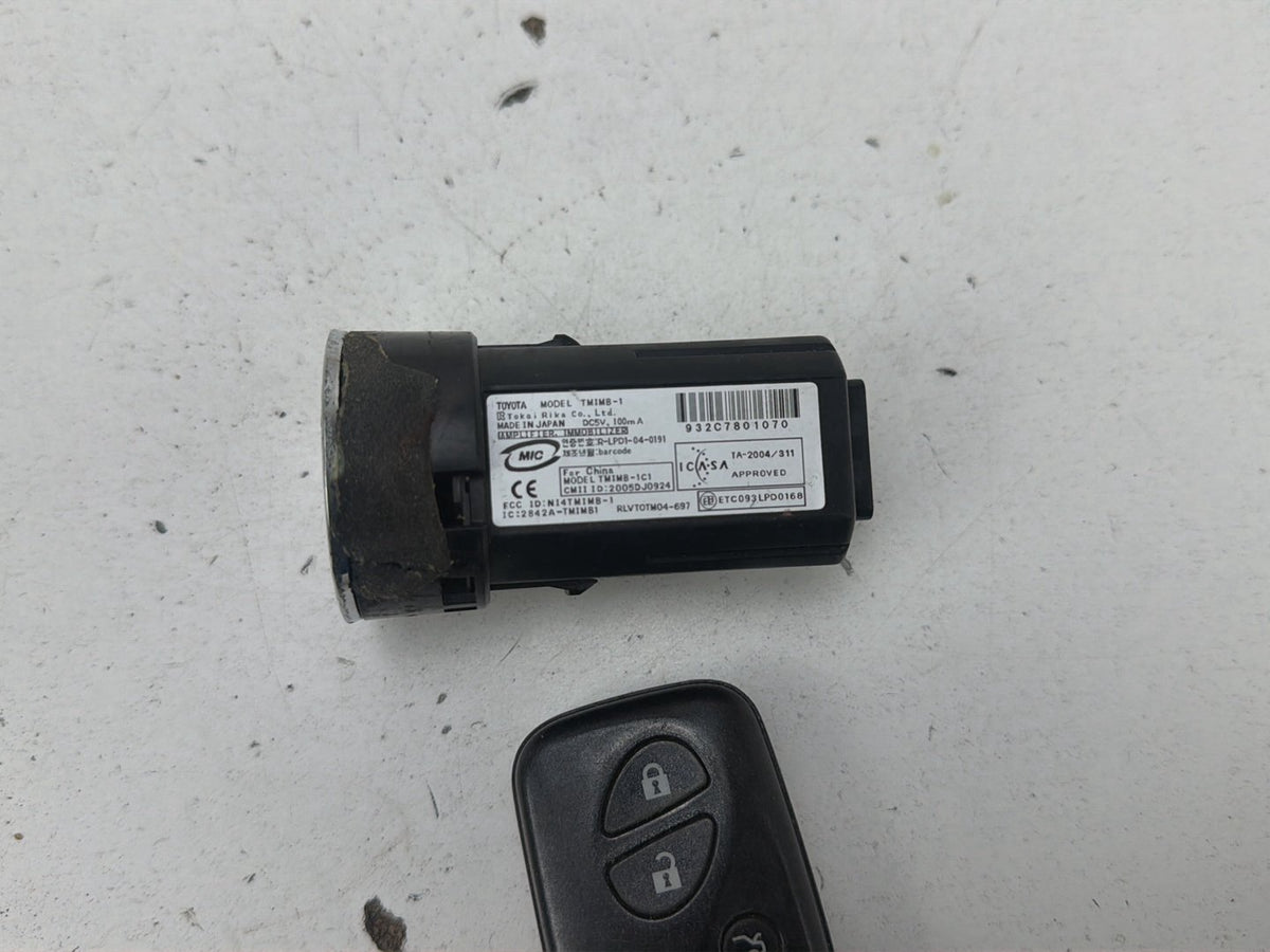 2007-2009 Lexus ES350 Engine Ignition Start Stop Push Button Switch w/key OEM