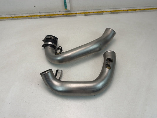 2012-2017 Mercedes-Benz S-Class W221 Left Air Intake Turbocharger Duct Tube OEM