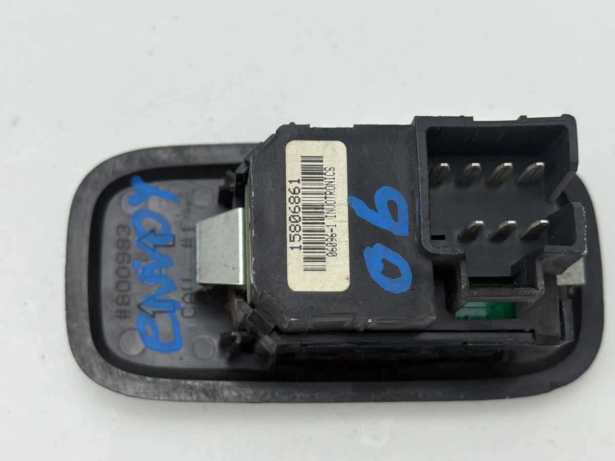 2006-2009 GMC Envoy Rear Left or Right Side Door Window Switch 15806861 OEM