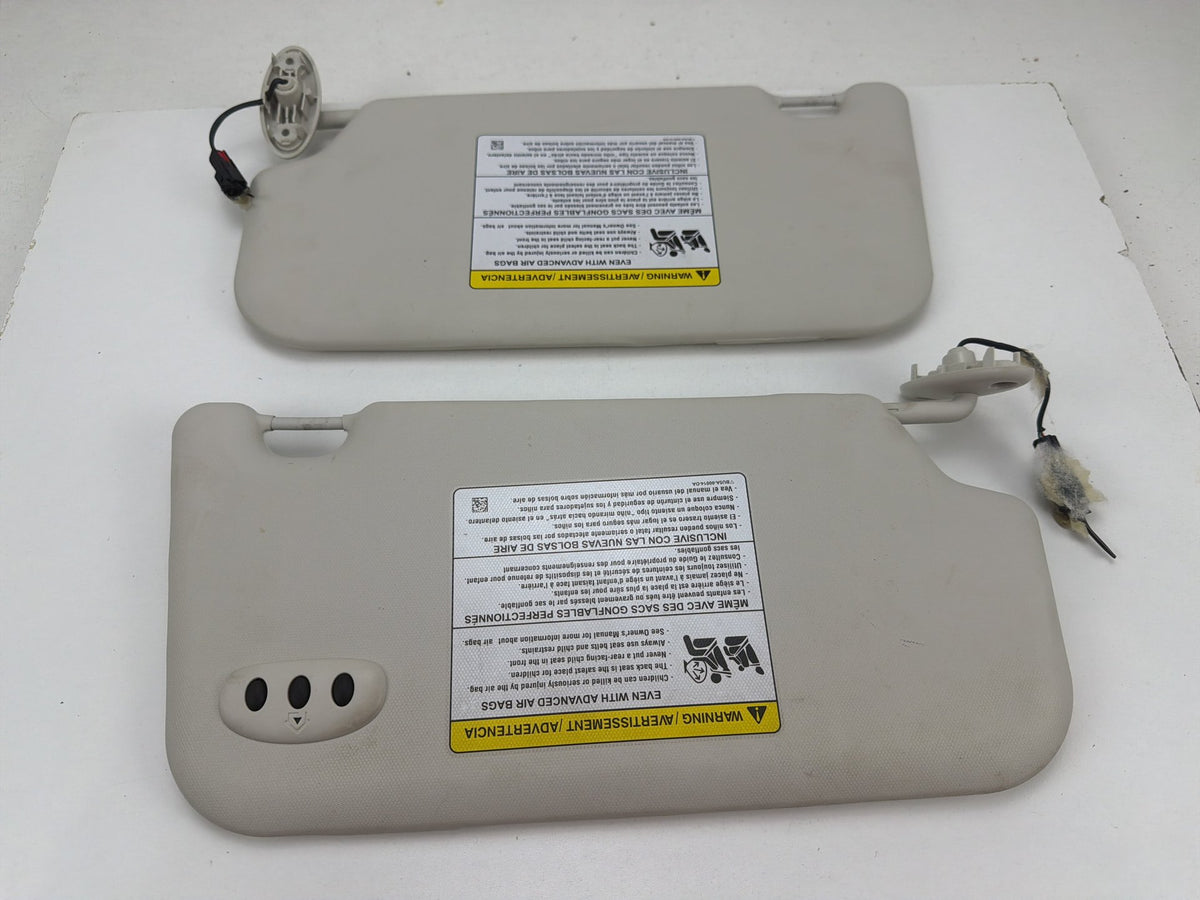 2013-2018 Ford C-Max Front Left & Right Sun Visor Pair Lighted Mirror OEM