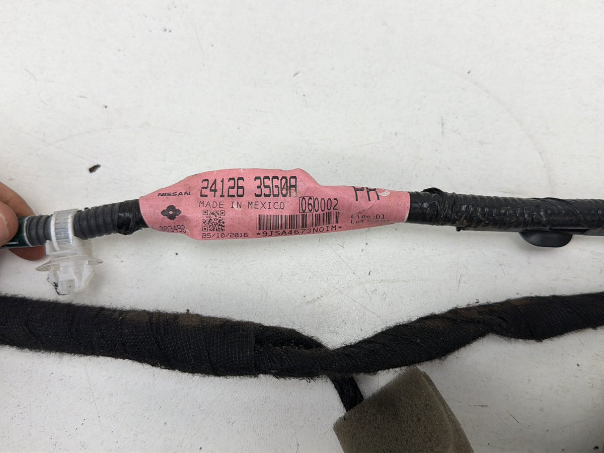 2013-2019 Nissan Sentra Rear Right Door Wiring Harness 241263SG0A OEM