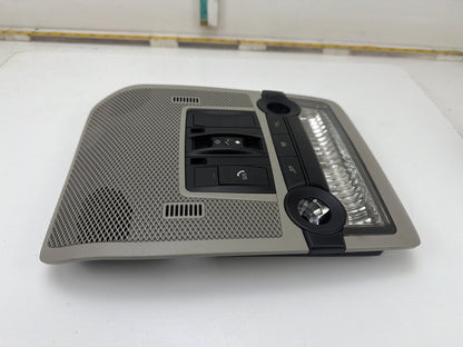 2011-2013 BMW X5 Front Roof Dome Light Overhead Console Switch Unit Gray OEM