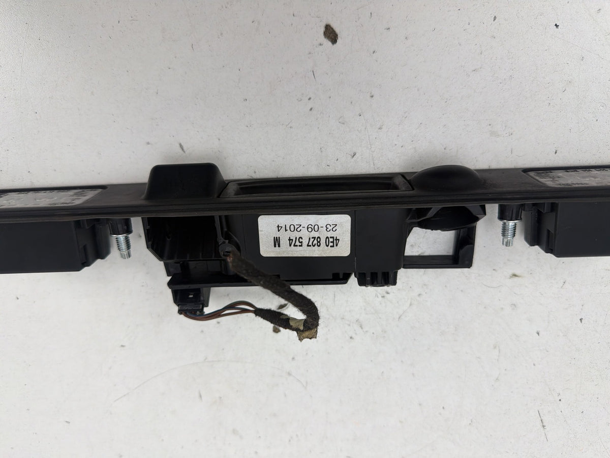 2015-2020 Audi A3 Rear Trunk Lid Release Switch Handle License Plate Light OEM