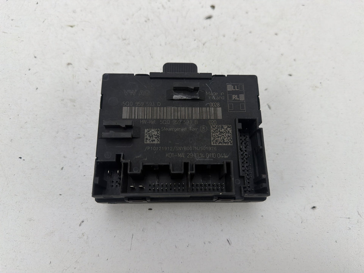 2015-2020 Audi A3 Left Driver Side Door Window Motor Control Module OEM