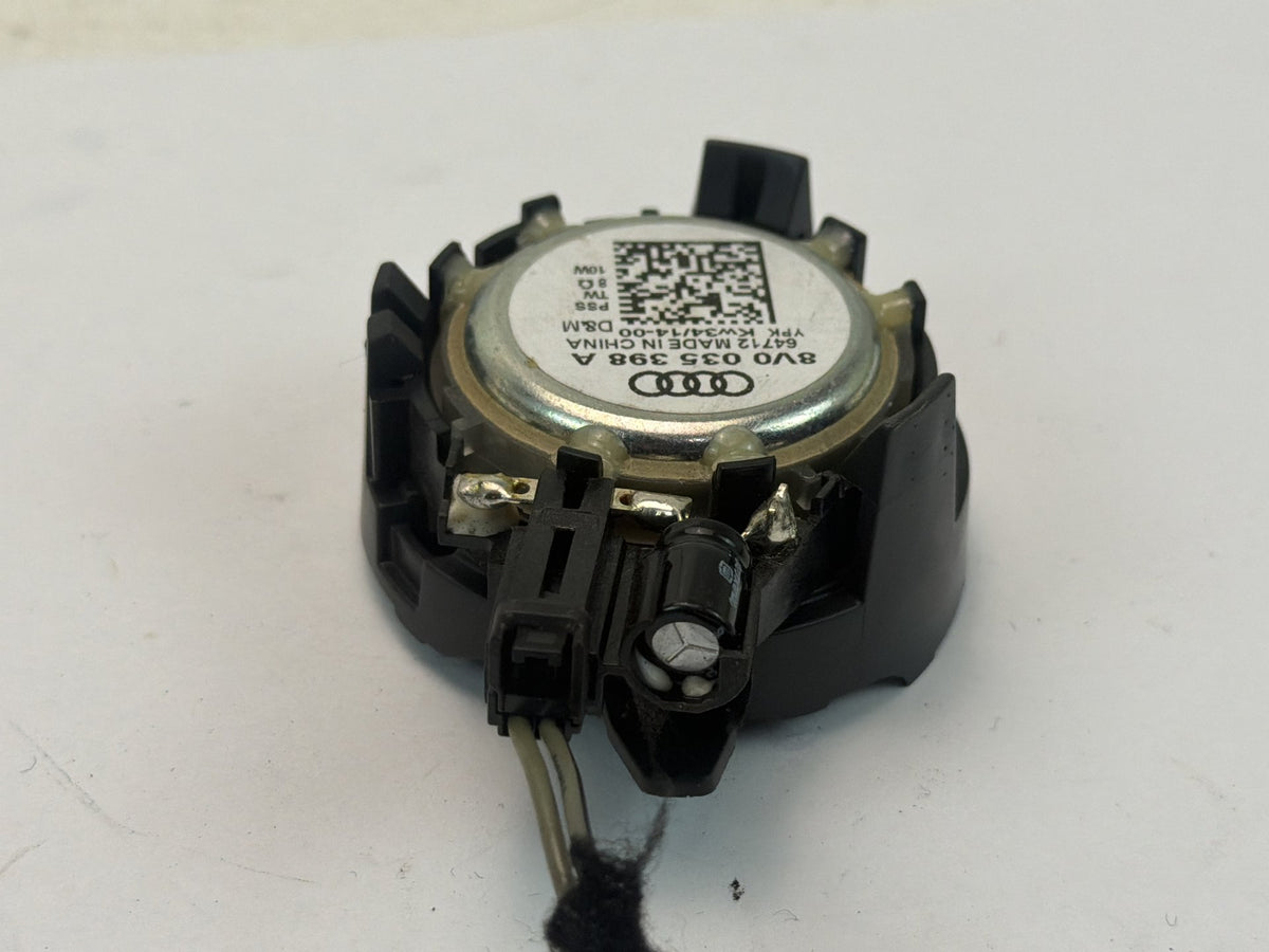 2015-2019 Audi A3 Front Left Door Speaker 8V0035398A OEM
