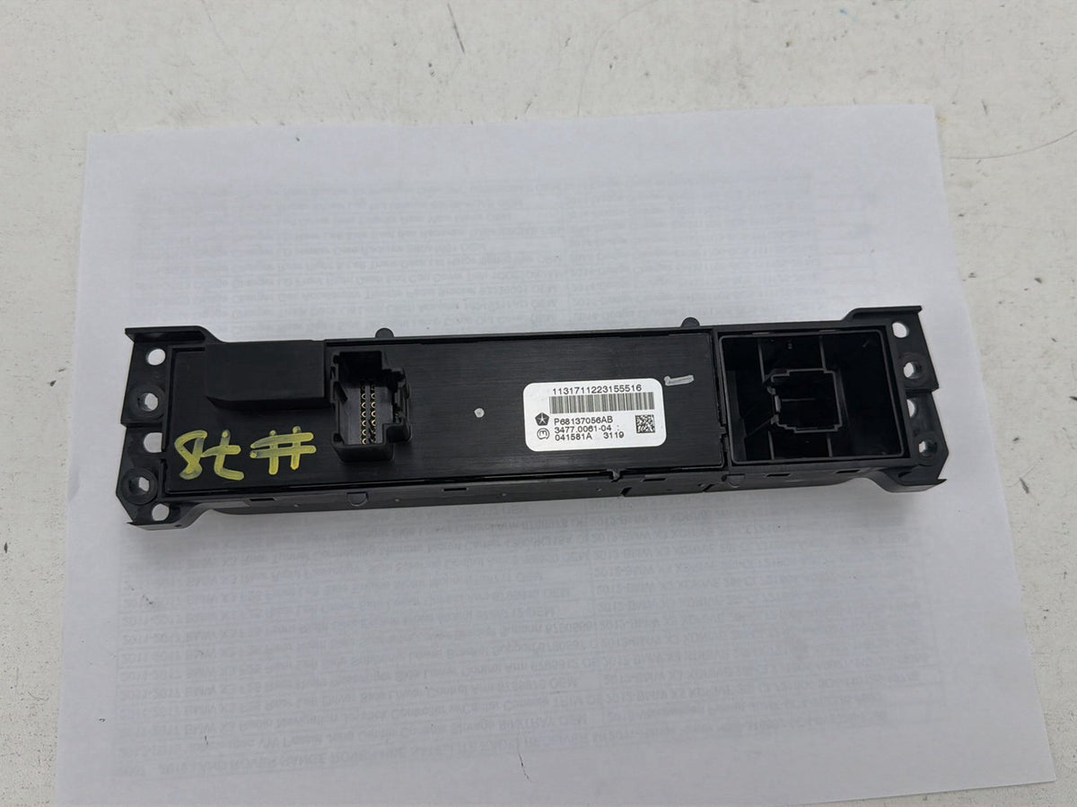 2013-2018 Ram 1500 Instrument Panel Control Switch 68137056AB OEM