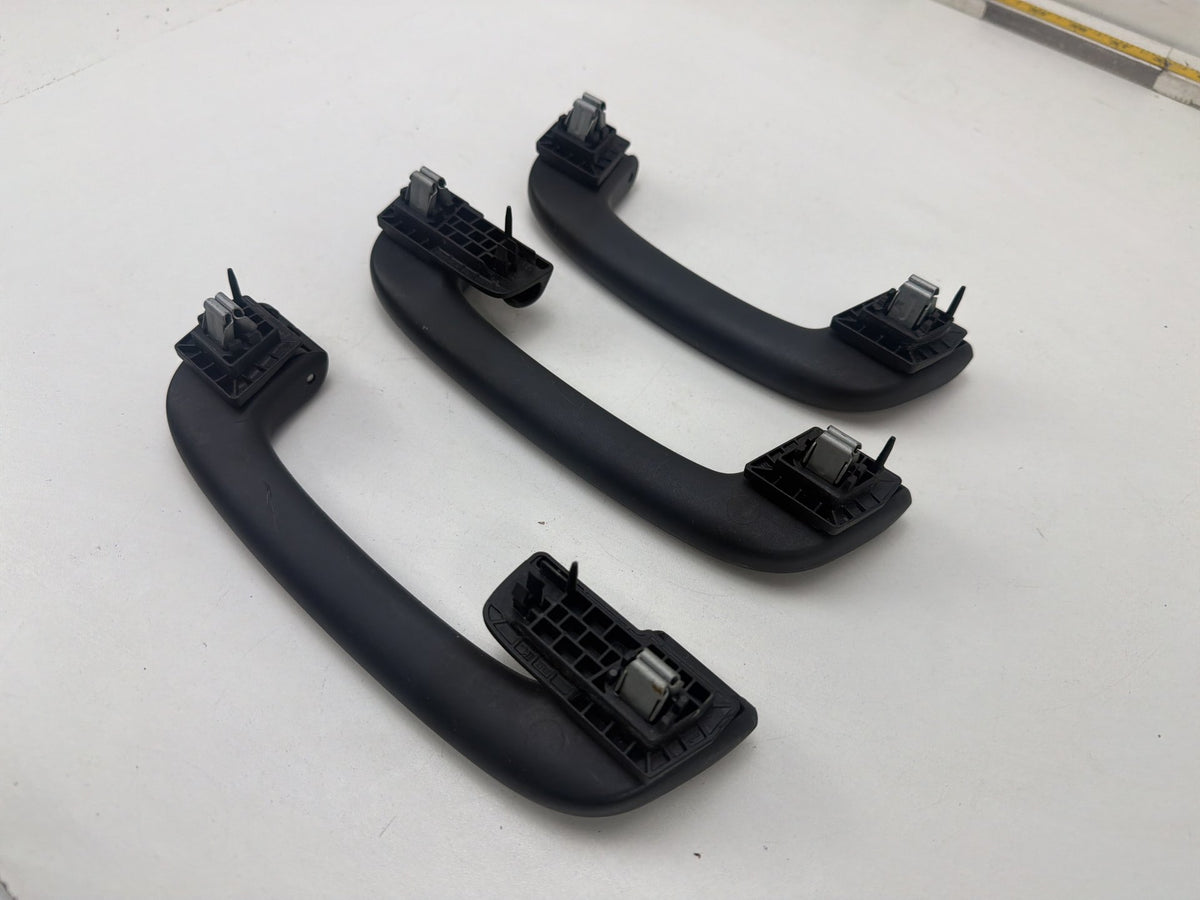 2011-2013 BMW 550i xDrive Roof Interior Grab Handles Pull Straps Set of 3 OEM