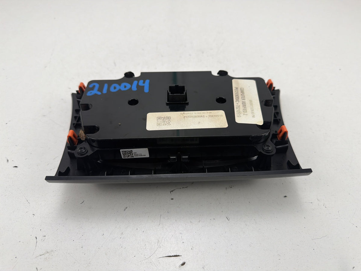 2017-2023 Chrysler 300 Dash HVAC AC Heater Temperature Climate Control Unit OEM