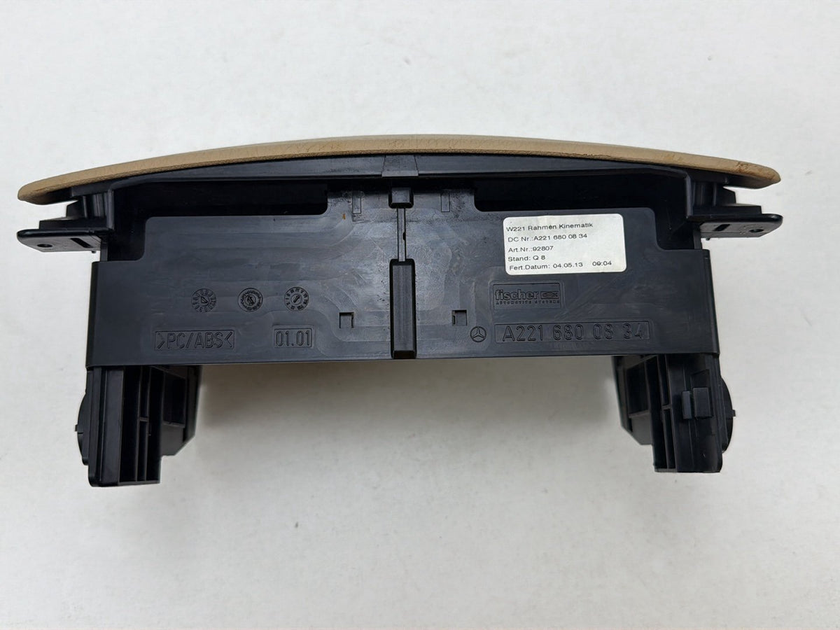 2007-2013 Mercedes-Benz S-Class 550 W221 Dash Cover PN: A2216800834 OEM