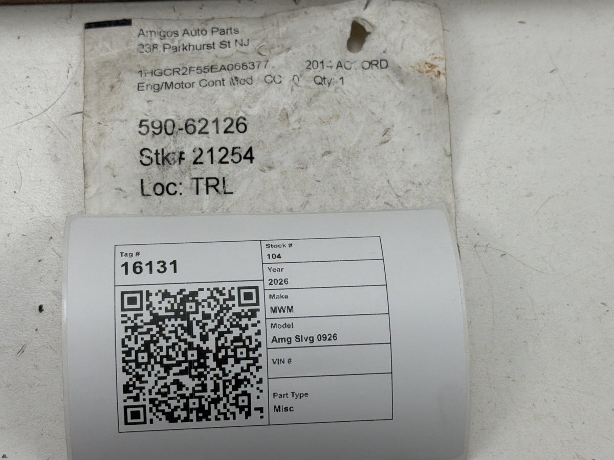 2013-2015 Honda Accord Engine Computer/ ECU Control Module 37820-5A3-L31 OEM