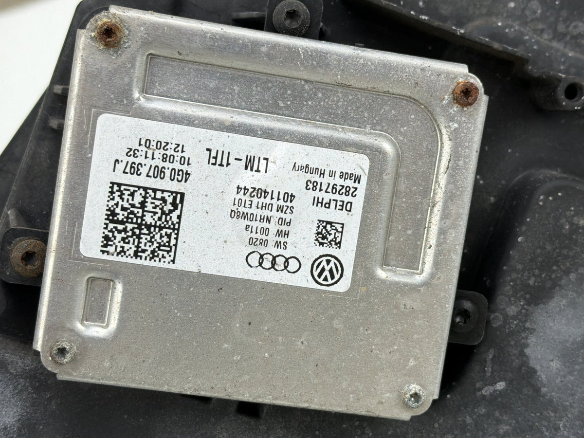 2012-2015 Audi A7 Front Right Passenger Side Headlight Assembly 4G8941006B OEM