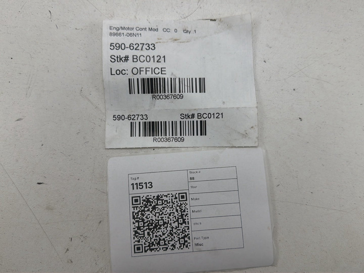 2015-2017 Toyota Camry - 2.5L Engine Computer Control Module 89661-06N11 OEM