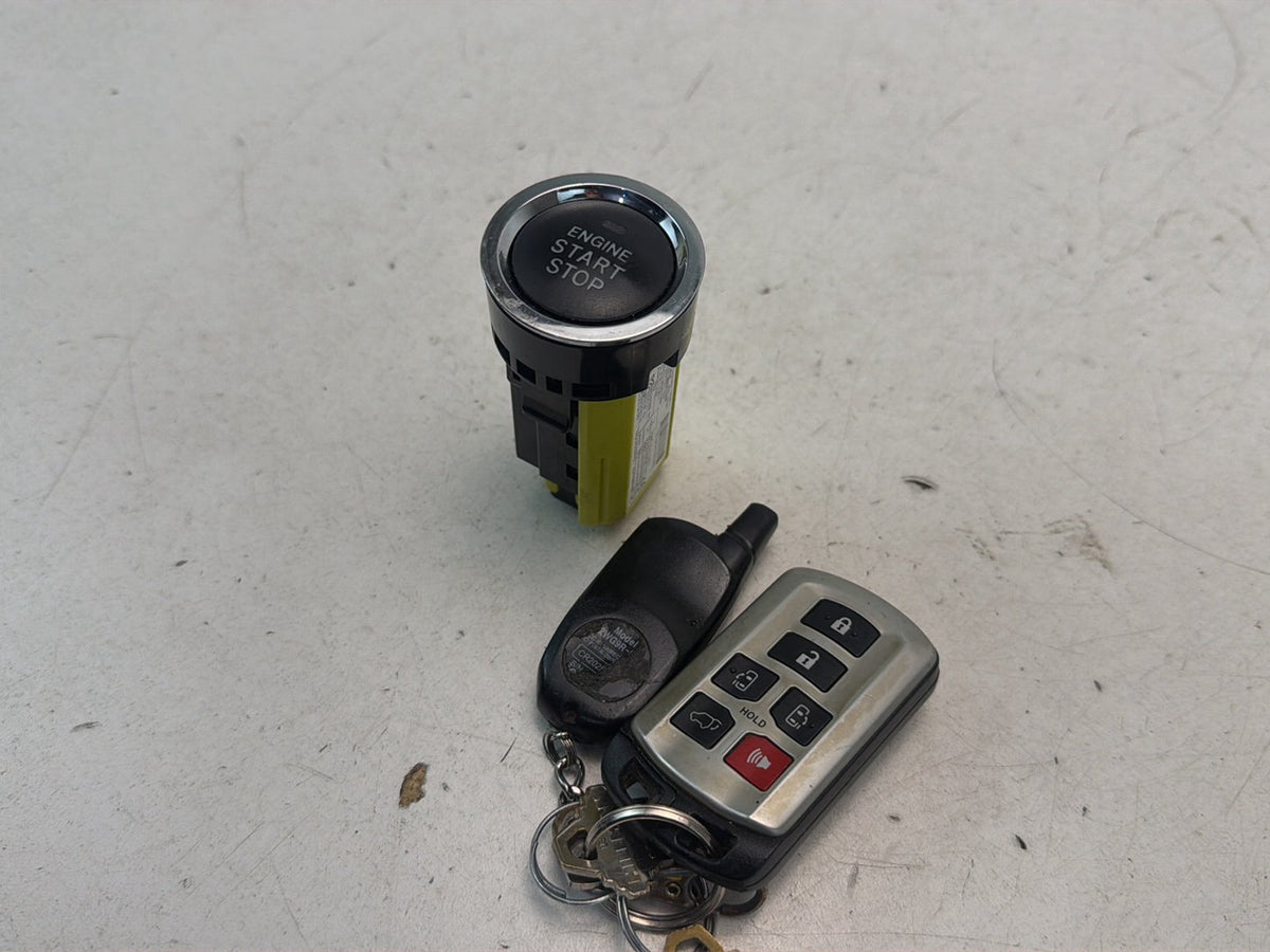 2011-2020 Toyota Sienna Ignition Switch w/Key Fob Remote 1551A-14ADR, 15A854 OEM