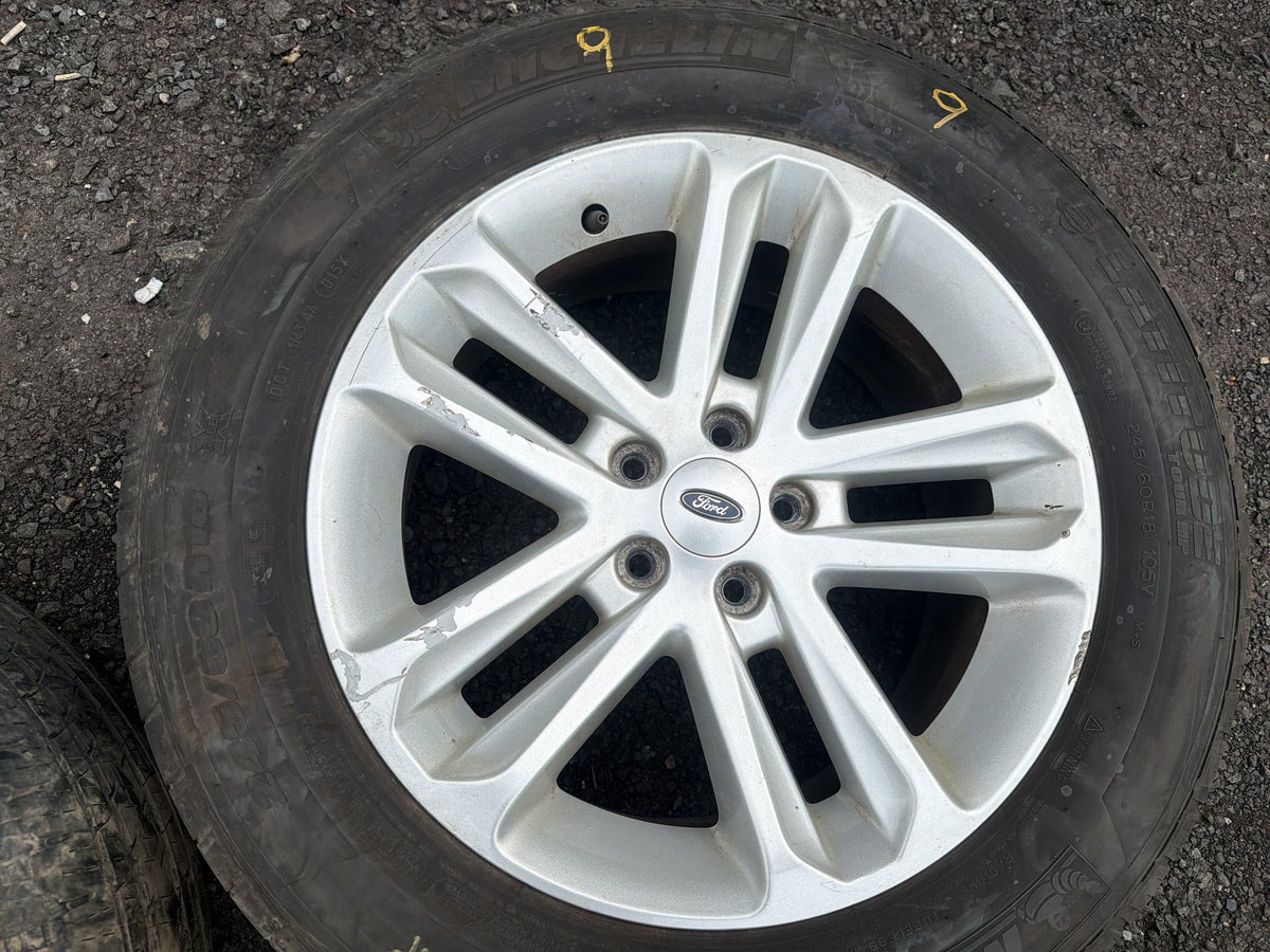 2015-2019 Ford Escape Double Spoke Alloy Tire Wheel Rim Set of 4 245/60R18 OEM