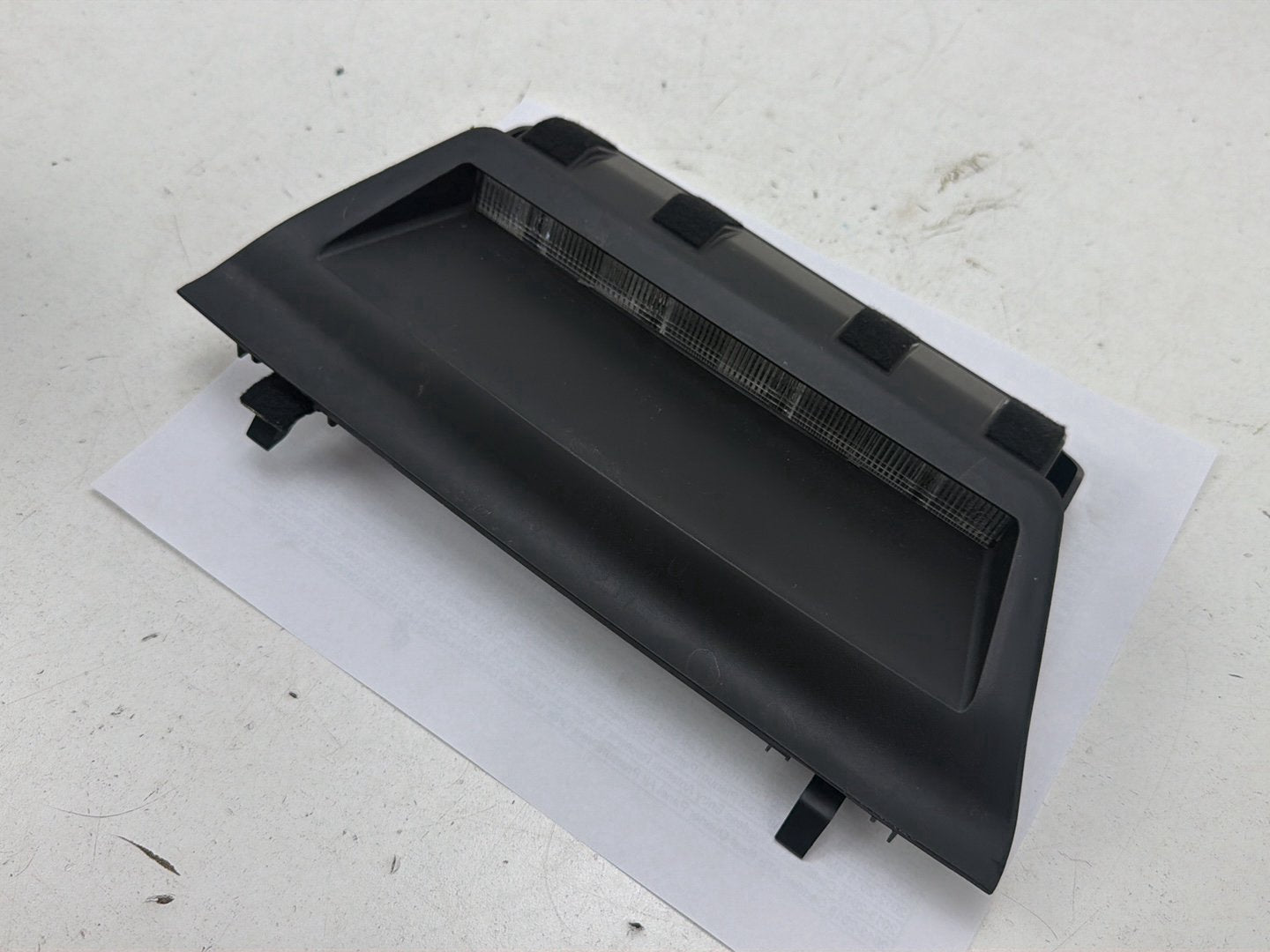 2014-2020 Infiniti Q50 V37 High Mounted Stop Lamp Cover Trim 26598-4GA0A OEM