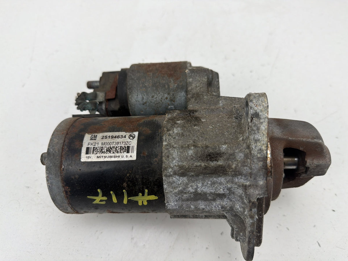2011-2016 Chevrolet Cruze Starter Motor 25194634 OEM