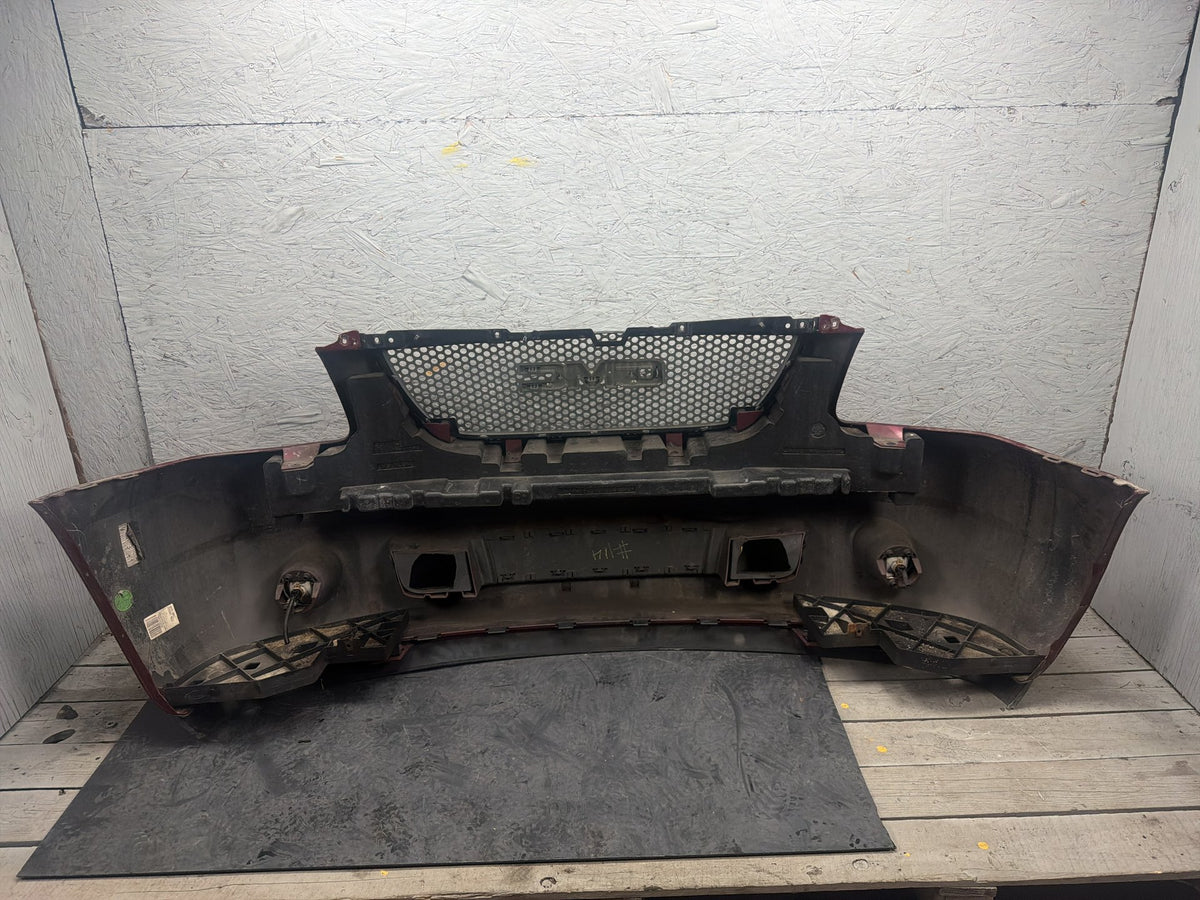 2007-2014 GMC Yukon Denali Front Bumper Cover Panel w/ Grille & Fog Lights OEM