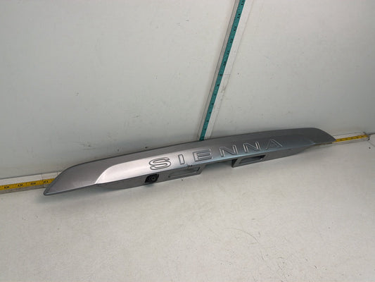 2011-2020 Toyota Sienna Rear Trunk Lid Garnish Panel Trim W/Backup Camera OEM