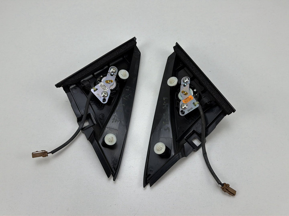 2010-2013 Infiniti G37 Left Right Door Tweeter Speaker Trim Pair 28149 JK10A OEM