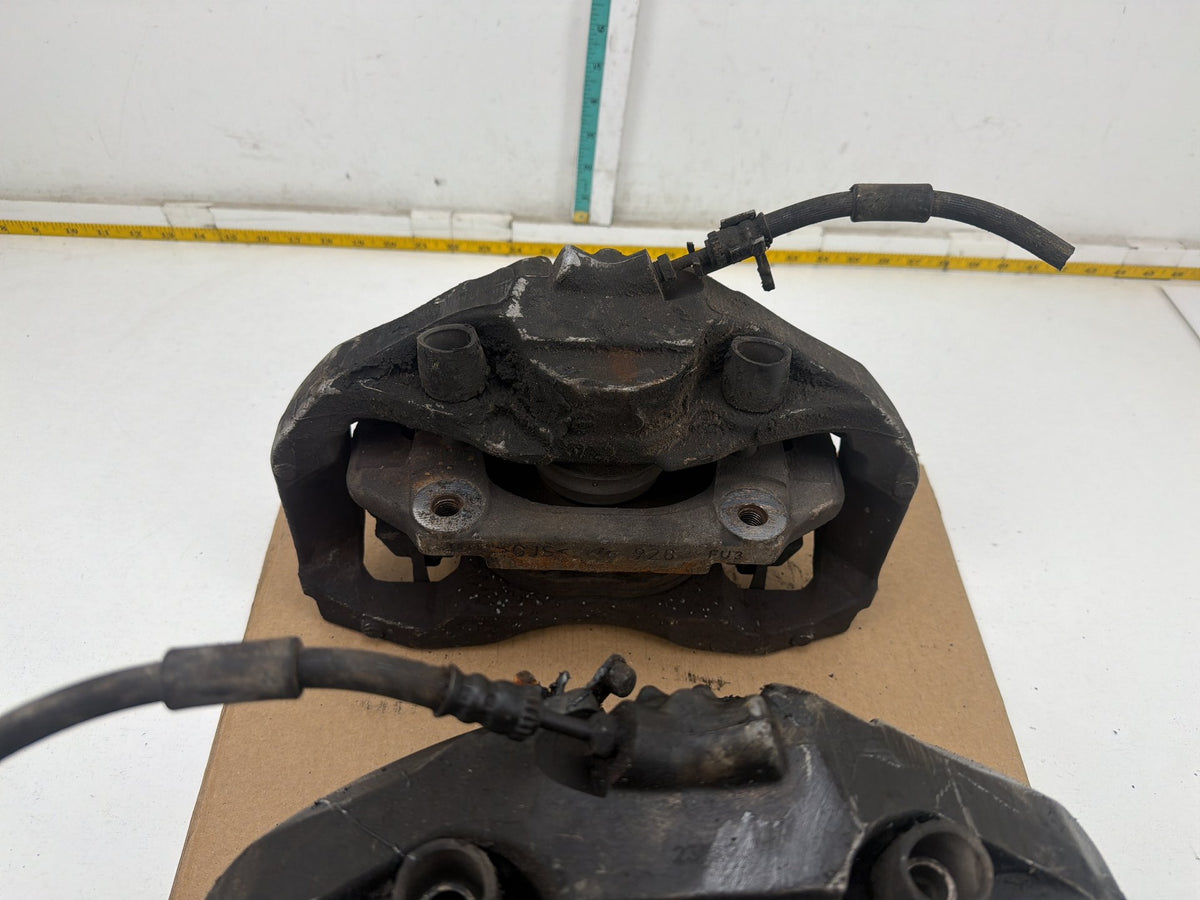 2014-2016 BMW 550i 4.4L Front Left & Right Side Brake Caliper Pair OEM