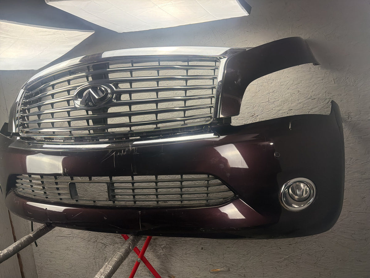 2011-2013 Infiniti QX56 Front Bumper Cover Assembly W/Grille & Fogs OEM