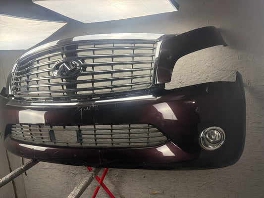 2011-2013 Infiniti QX56 Front Bumper Cover Assembly W/Grille & Fogs OEM