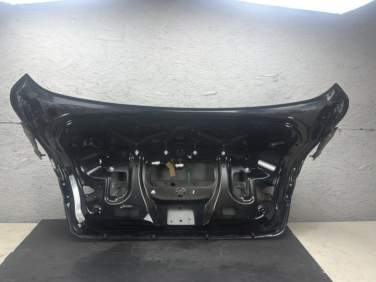 2014-2017 Infiniti Q50 Rear Trunk Lid Gate Hatch Shell Assembly AWD Black OEM