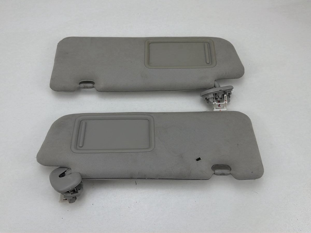 2010-2015 Toyota Prius W30- LH Driver RH Passenger Side Sun Visor Pair Set OEM
