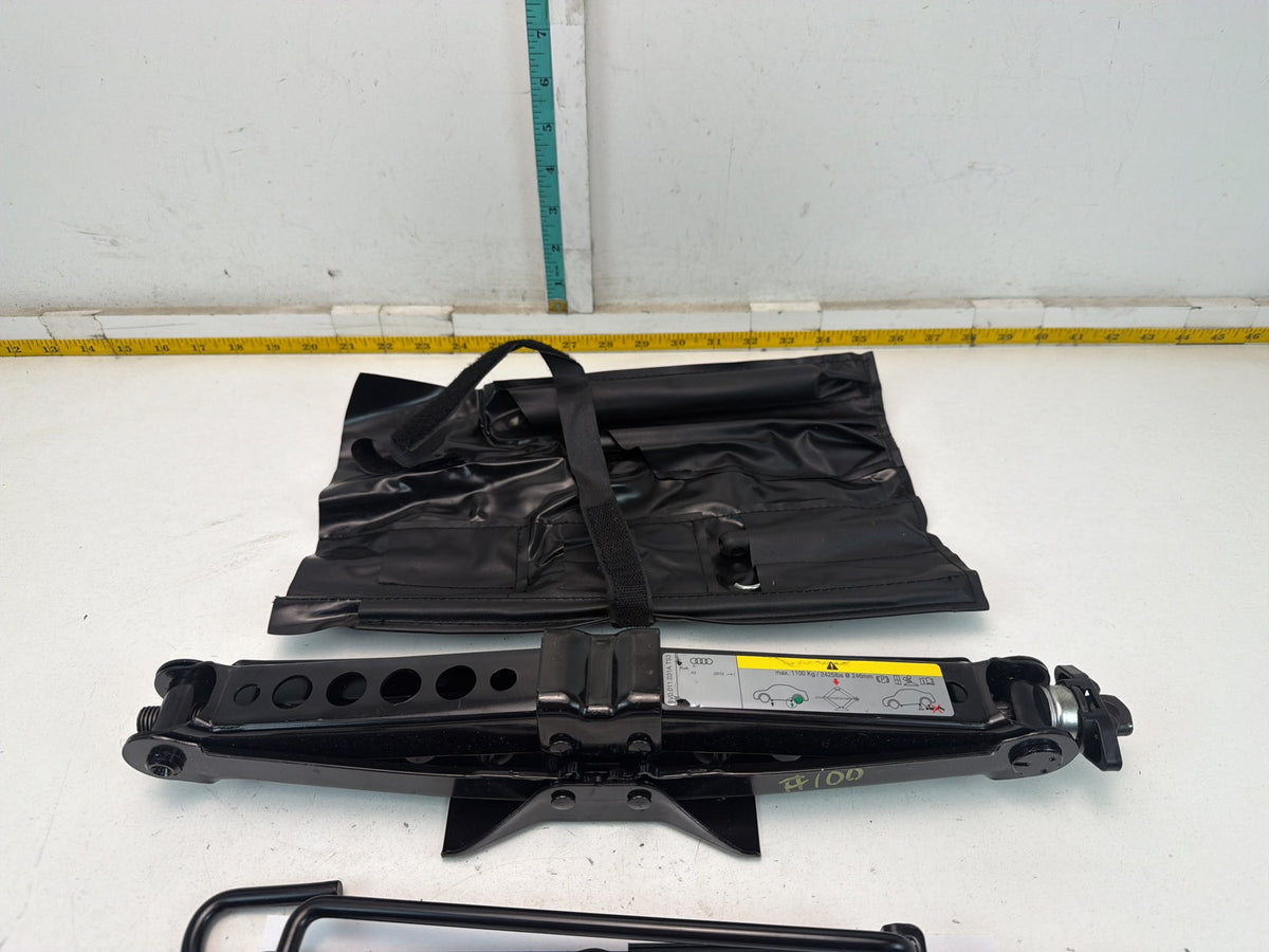 2015-2020 Audi A3 Spare Tire Scissor Jack Lug Wrench Tow Hook Tool Kit Case OEM