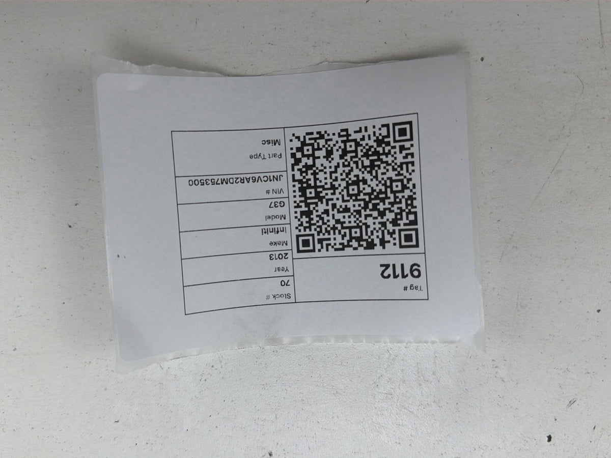 2008-2013 Infiniti G37 Yaw Rate Stability Control Sensor 47931-1EA1A OEM