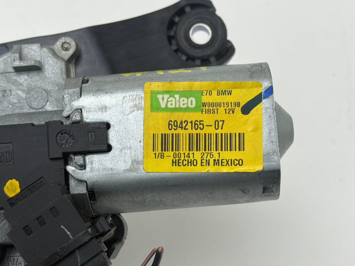 2007-2013 BMW X5 Rear Tailgate Window Windshield Wiper Motor 6942165-07 OEM